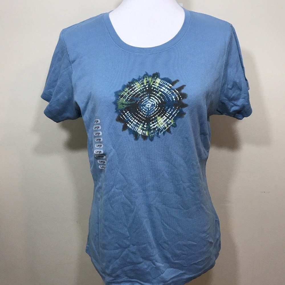 Columbia Women's Large Blue T-Shirt